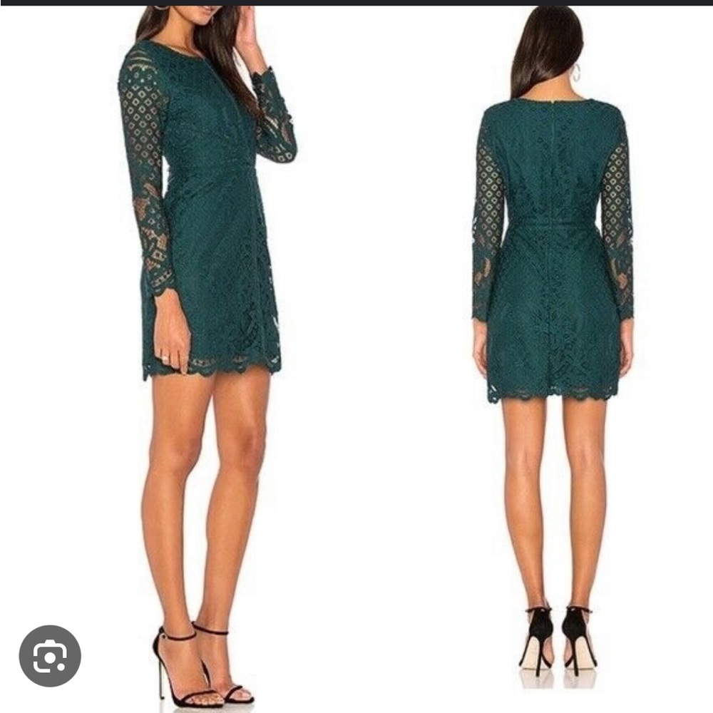Cupcakes and Cashmere Lace Long Sleeve Dress